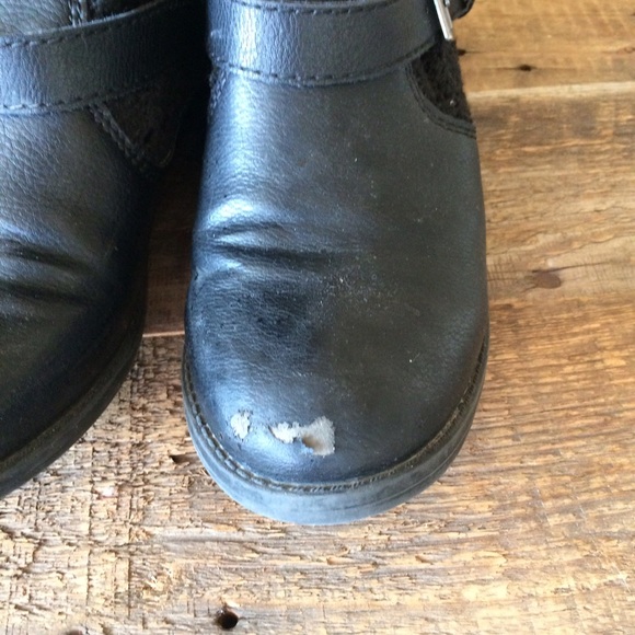 UnionBay | Black Crochet Boots - Picture 2 of 4