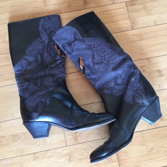 CRAZY AMAZING VINTAGE TIGER BOOTS - Picture 2 of 4