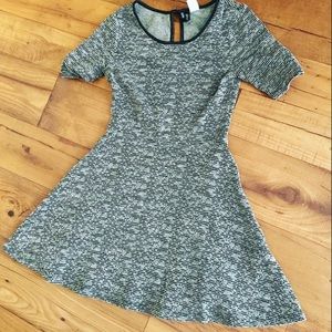 Black and White H&M dress