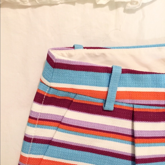 J crew striped shorts NWT