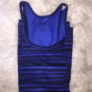 Nike dry fit flared tank top