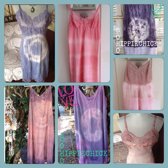 Bohemian Vintage Slip Dresses - Picture 4 of 4