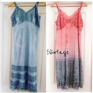 Bohemian Vintage Slip Dresses