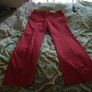 Cotten/linen coral pants