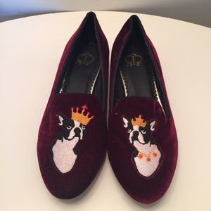 C Wonder Royal Terrier Velvet Loafer