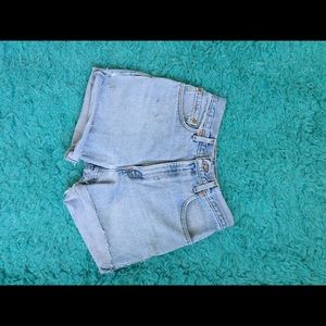 Levis High Waisted Shorts