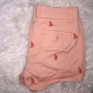 J.Crew sail boat printed chino short
