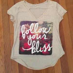 Ten + Sixty Sherman Follow Your Bliss graphic tee