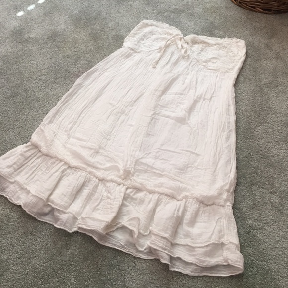 flowy sheer Italian summer dress