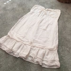 flowy sheer Italian summer dress