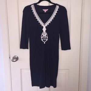 Lilly Pulitzer mid sleeve tunic dress