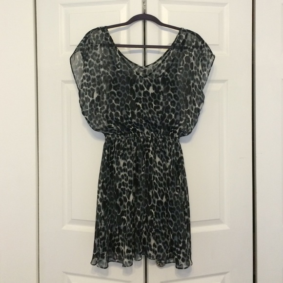 Animal print Express dress