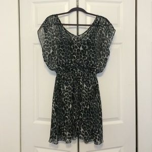Animal print Express dress