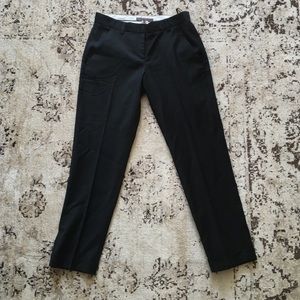 Charcoal cropped pants