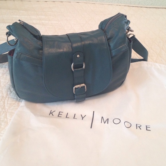 Kelly Moore man made leather hobo bag