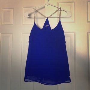 Charlotte Russe Tops - Charlotte Russe Dark Blue Top Charlotte Russe Tops - Charlotte Russe Dark Blue Top