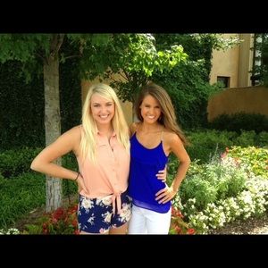 Charlotte Russe Tops - Charlotte Russe Dark Blue Top Charlotte Russe Tops - Charlotte Russe Dark Blue Top