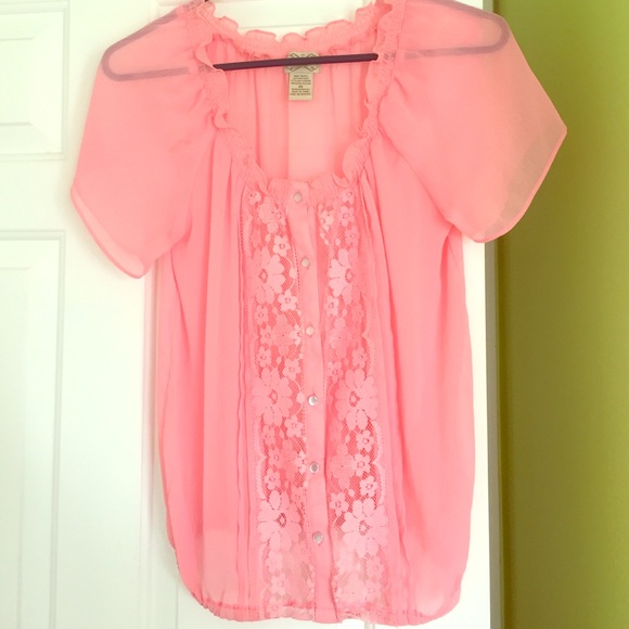 Pink blouse