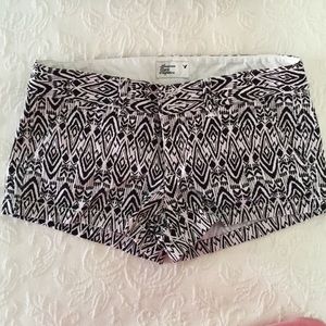 Aztec print shorts