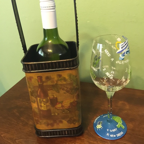 Other Decorative Wine Bottle Holder My Whine Glass Poshmark Adorable Decorative Wine Bottle Holders Other Decorative Wine Bottle Holder My Whine Glass Poshmark Adorable Decorative Wine Bottle Holders