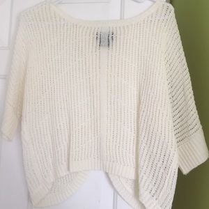 Cute off white sweater