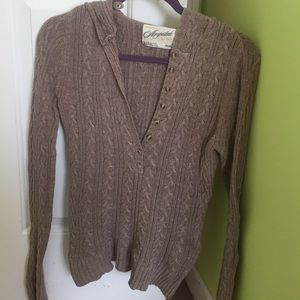 Brown sweater