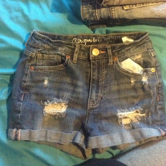 High waisted aero shorts