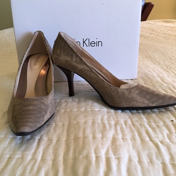 Calvin Klein Dolly Mini Python In Sand - image 1