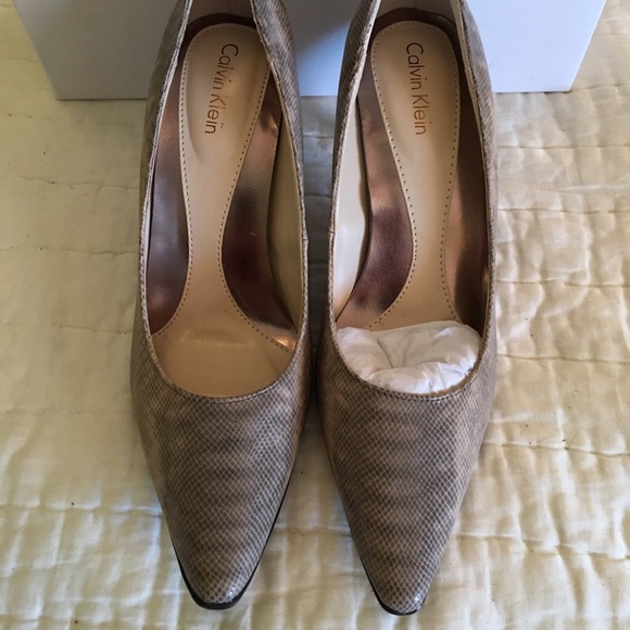 Calvin Klein Dolly Mini Python In Sand - image 2