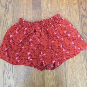 Winter Kate silk shorts