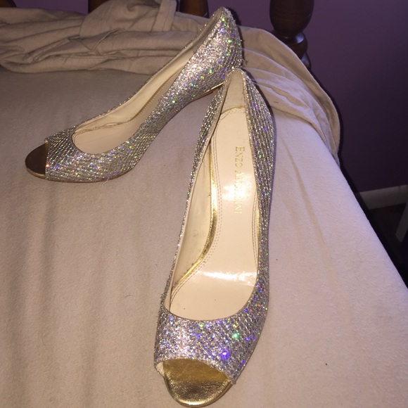 opalescent sparkly heels! - Picture 2 of 3