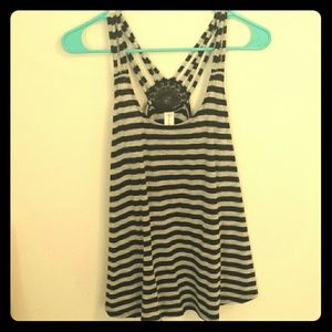 ⛵Striped Detail Tank⛵