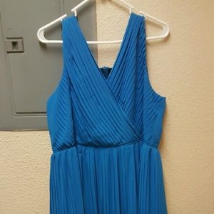 Rich blue dress from ModCloth