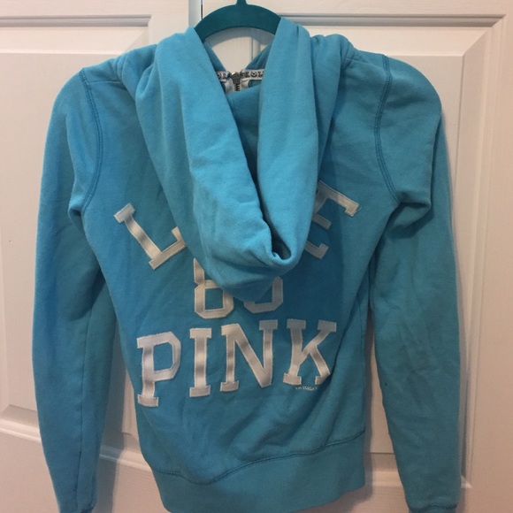 Blue Vitoria secret hoodie - Picture 3 of 3