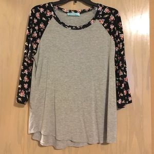 Chris & Carol Boutique 3/4 Tee