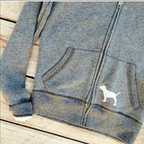 Victoria secret Pink zip up hoodie - Picture 3 of 4