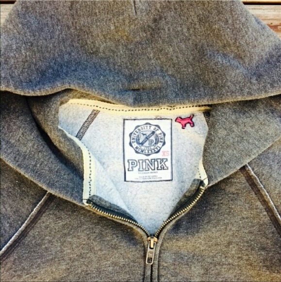 Victoria secret Pink zip up hoodie - Picture 4 of 4