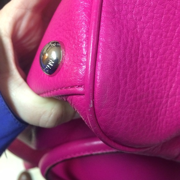 Additional pics Michael Kors pink pebbled  bag