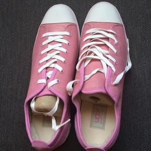Pink Ugg Sneakers