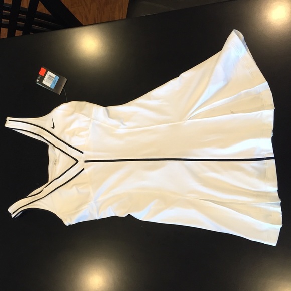 White Nike Tennis Dress