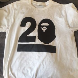 Bape 20th anniversary tee