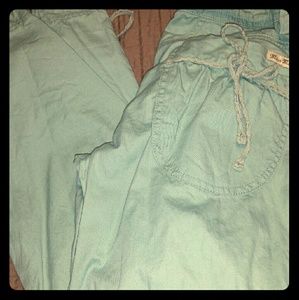Miss Me Capri Pants in Light Blue