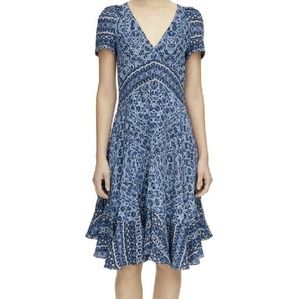 BRAND NEW Rebecca Taylor Tangier Paisley Dress