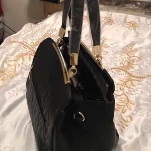 Black purse