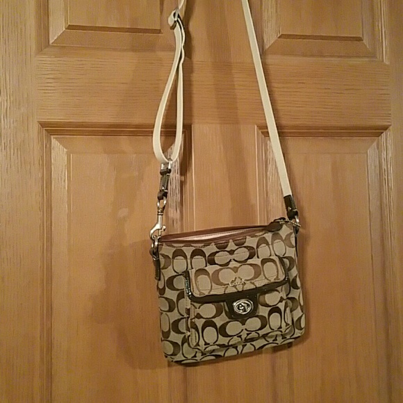 Coach cross body purse