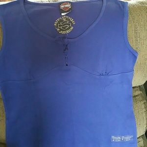 Harley Davidson shirt. Tank top with nice details.