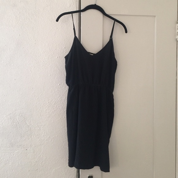 Sheer black summer dress