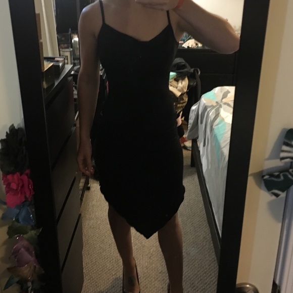 Up Front Dresses & Skirts - Black sparkly dress