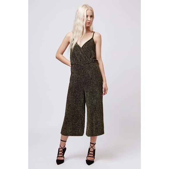 Topshop Other - 🚫SOLD🚫Gold & black Topshop Jumpsuit