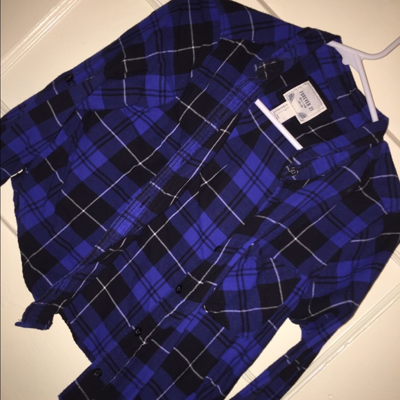 Blue flannel